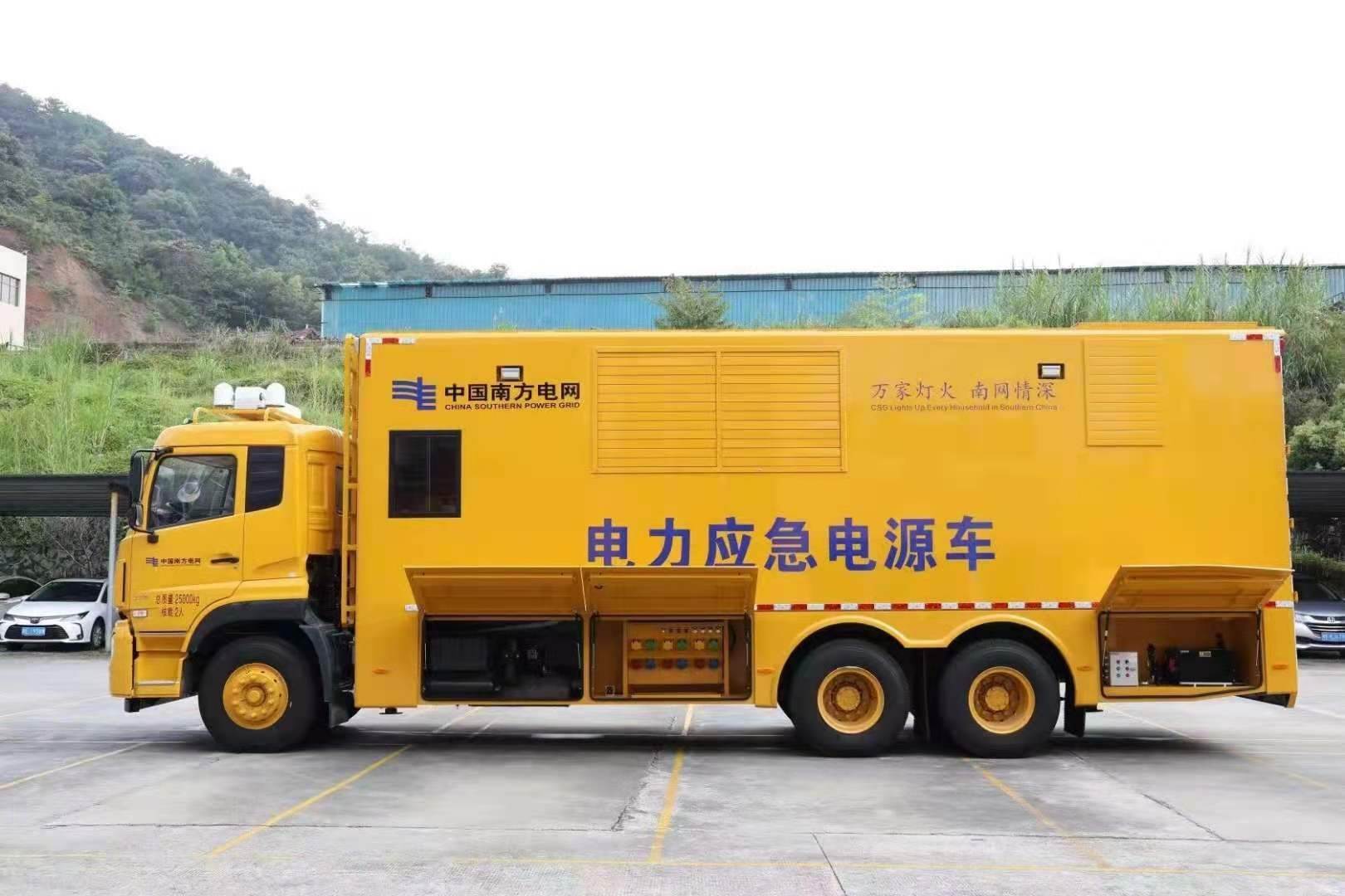 七星安康大型柴油发电机发电车UPS电源出租租赁